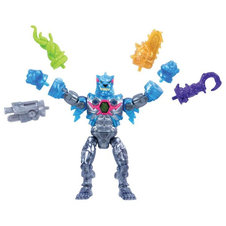 Véhicule - MRBEAST LAB - Mega Battle Lab S2 - Transformable - Figurine incluse - Accessoires