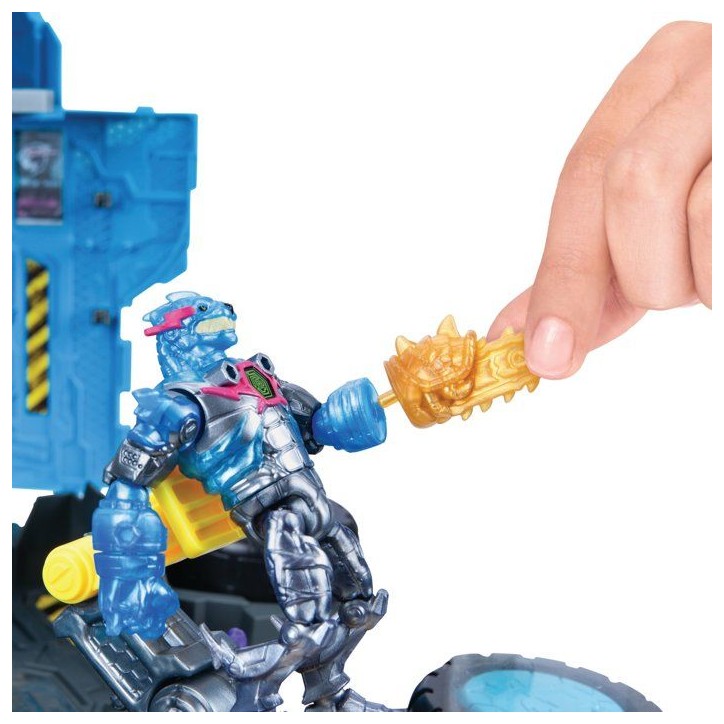 Véhicule - MRBEAST LAB - Mega Battle Lab S2 - Transformable - Figurine incluse - Accessoires