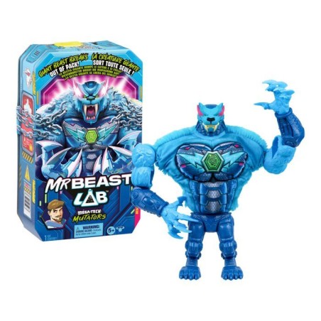 Figurine géante - MRBEAST LAB - Mega Mutator Panthar - 23 cm - Effet