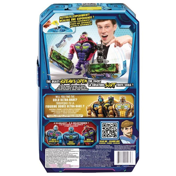 Figurine géante - MRBEAST LAB - Mega Mutator Necroclaw - 23 cm - Effet surprise - Collection Figurine géante - MRBEAST LAB - Mega Mutator Necroclaw - 23 cm - Effet surprise - Collection