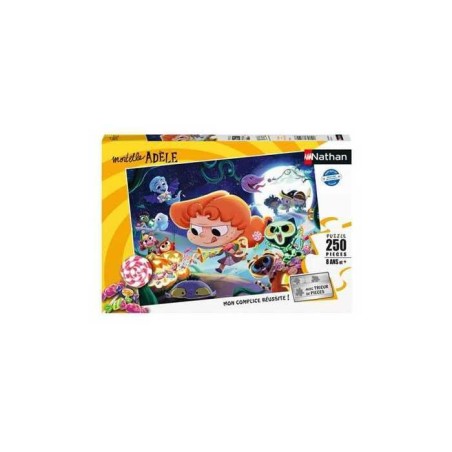 Puzzle - NATHAN - Halloween avec Mortelle Adele - 250 pieces - 49 x 36