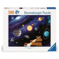 500p puzzle Systeme solaire - NATHAN JEUX - Bleu - Des 12 ans