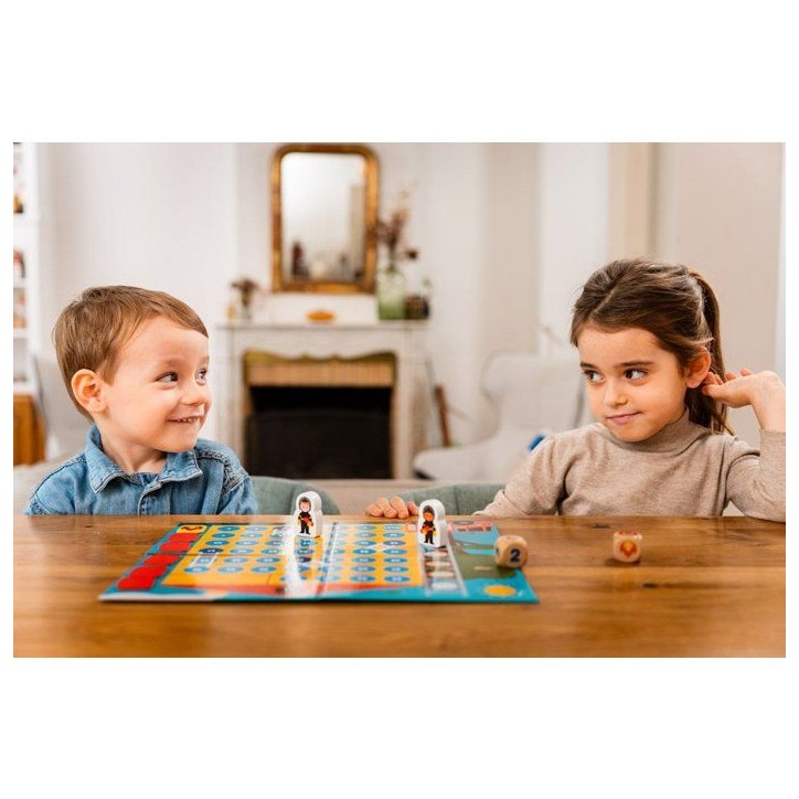 Allô les pompiers ! - Jeu d'apprentissage - NATHAN - 1 a 4 joueurs - Des 3 ans Allô les pompiers ! - Jeu d'apprentissage - NATHAN - 1 a 4 joueurs - Des 3 ans