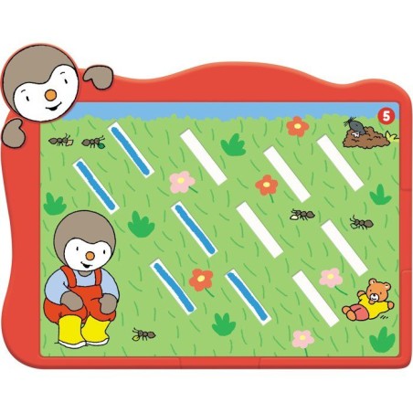 T'Choupi Mes premiers dessins - Jeu d'apprentissage - NATHAN - 16 modeles - Des 2 ans