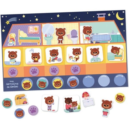 Mes routines du sommeil - Jeu d'apprentissage - NATHAN - Des 3 ans
