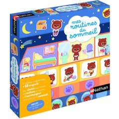 Mes routines du sommeil - Jeu d'apprentissage - NATHAN - Des 3 ans