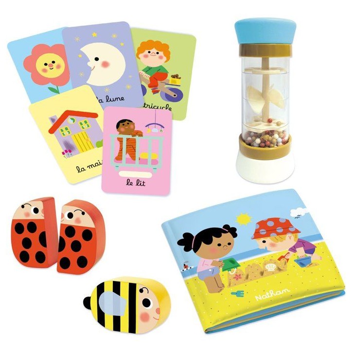 Le coffret de mes 1 an - Jeu d'apprentissage - NATHAN - Des 12 mois