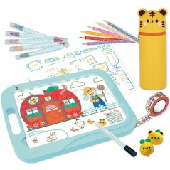 Jeu de loisirs créatifs - NATHAN - Dessinéo Kawaii - Des 5 ans