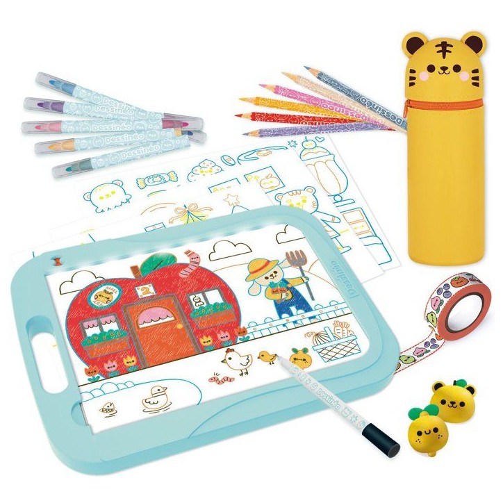 Jeu de loisirs créatifs - NATHAN - Dessinéo Kawaii - Des 5 ans Jeu de loisirs créatifs - NATHAN - Dessinéo Kawaii - Des 5 ans