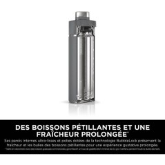 Gourde isotherme Thirsti - NINJA - Gris foncé - 530 ml - Acier inoxyd