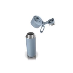 Gourde isotherme Thirsti - NINJA - Bleu Denim - 700 ml - Acier inoxydable
