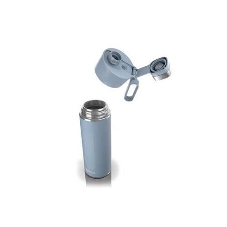 Gourde isotherme Thirsti - NINJA - Bleu Denim - 700 ml - Acier inoxydable