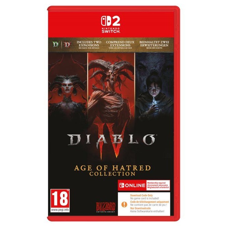 Diablo IV: Age of Hatred Collection • Jeu Nintendo Switch 2 Diablo IV: Age of Hatred Collection • Jeu Nintendo Switch 2