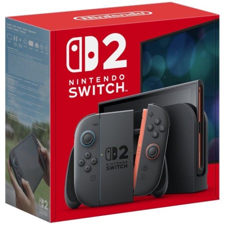 Console Nintendo Switch 2 avec batterie remplaçable • Bleu Clair &