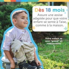 Pot de voyage portable pour tout-petits - NUBY - Avec sac de rangement