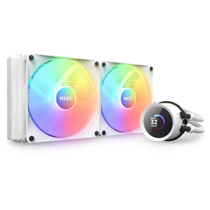 NZXT - Kraken 280 RGB White - Watercooling AIO RGB - Ventilateur 280 mm
