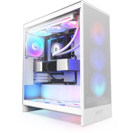 Boîtier PC Moyen Tour - NZXT - H7 Flow RGB (2024) - RGB intégré - C