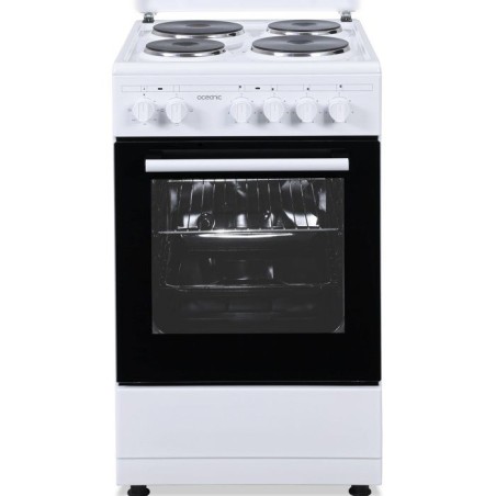 Cuisiniere électrique - OCEANIC - OCEACE5060W - 4 feux - 6800 W - L4