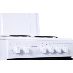 Cuisiniere électrique - OCEANIC - OCEACE5060W - 4 feux - 6800 W - L4