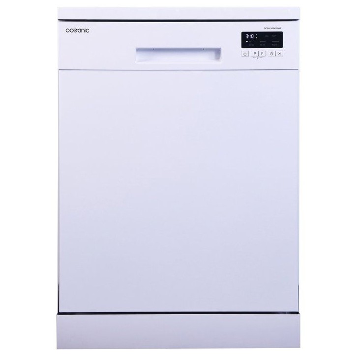 Lave-vaisselle pose libre OCEANIC OCEALV1247DWP - 12 couverts - Induction - L60cm - 47 dB - Blanc