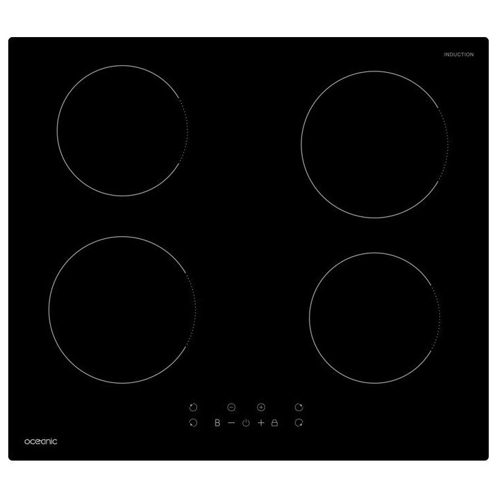 Table de cuisson a induction - OCEANIC - 4 foyers - L59 x P52 cm - OCEATI4Z7B