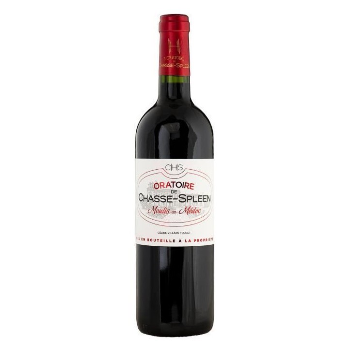 L'Oratoire de Chasse-Spleen 2019 Moulis - Vin rouge de Bordeaux