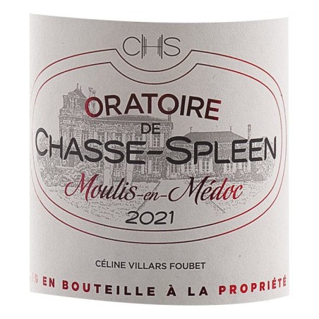 Oratoire de Chasse-Spleen 2021 Moulis-en-Médoc - Vin rouge de Bordeaux