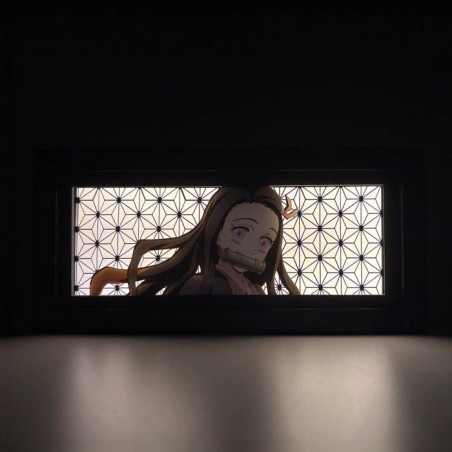 Boîte lumineuse LED - OTAKU - Nezuko DS Light Box
