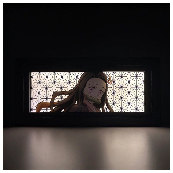 Boîte lumineuse LED - OTAKU - Nezuko DS Light Box Boîte lumineuse LED - OTAKU - Nezuko DS Light Box