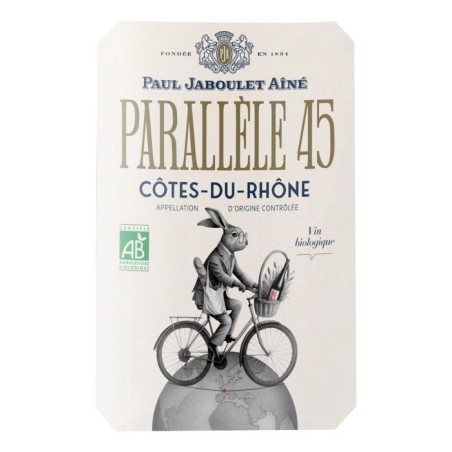 Parallele 45 2024 Côtes-du-Rhône - Vin blanc de la Vallée du Rhône - Bio
