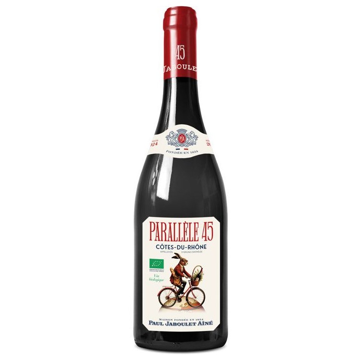Parallele 45 2024 Côtes-du-Rhône - Vin rouge de la Vallée du Rhône - Bio
