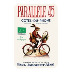 Parallele 45 2024 Côtes-du-Rhône - Vin rouge de la Vallée du Rhône - Bio