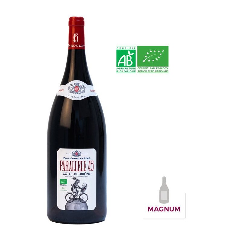 Magnum Parallele 45 2024 Côtes-du-Rhône - Vin rouge de la Vallée du