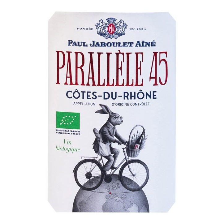 Magnum Parallele 45 2024 Côtes-du-Rhône - Vin rouge de la Vallée du Rhône - Bio