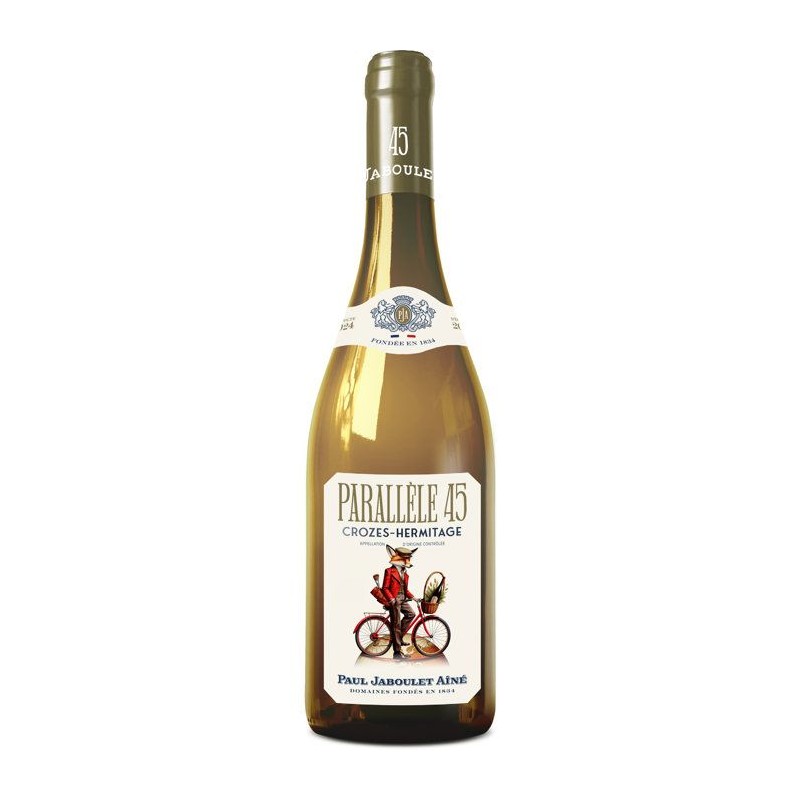 Parallele 45 2023 Crozes-Hermitage - Vin blanc de la Vallée du Rhône