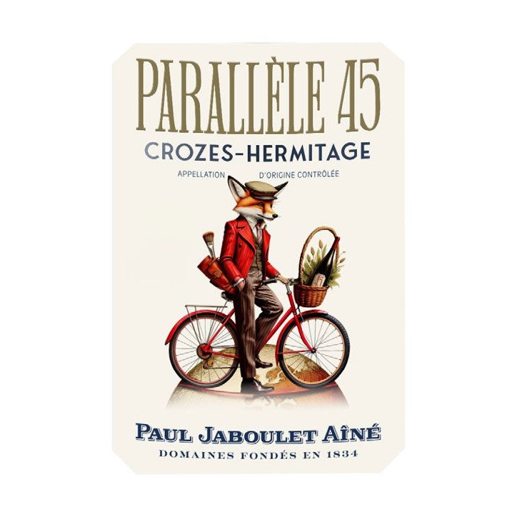 Parallele 45 2023 Crozes-Hermitage - Vin blanc de la Vallée du Rhône