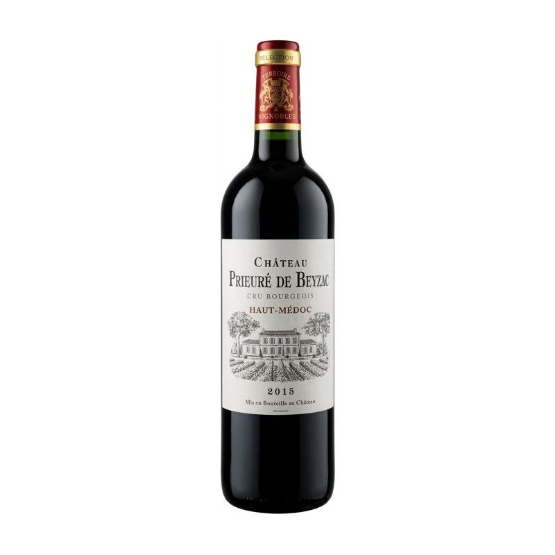 Château Prieuré de Beyzac 2015 Haut-Médoc Cru Bourgeois - Vin rouge