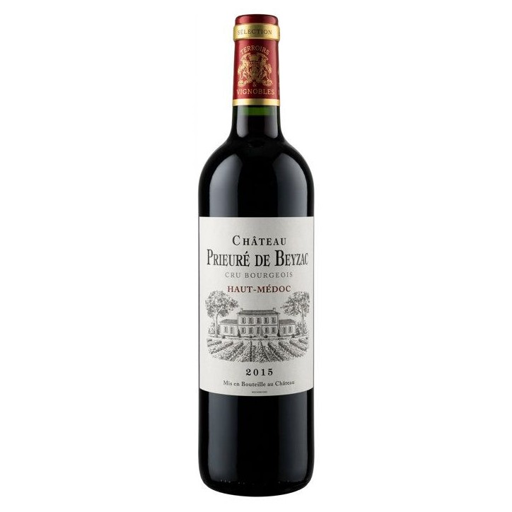 Château Prieuré de Beyzac 2015 Haut-Médoc Cru Bourgeois - Vin rouge de Bordeaux