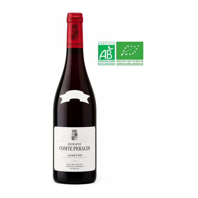 Domaine Comté Peraldi 2022 - AOC Ajaccio - Vin rouge de Corse Bio - 7