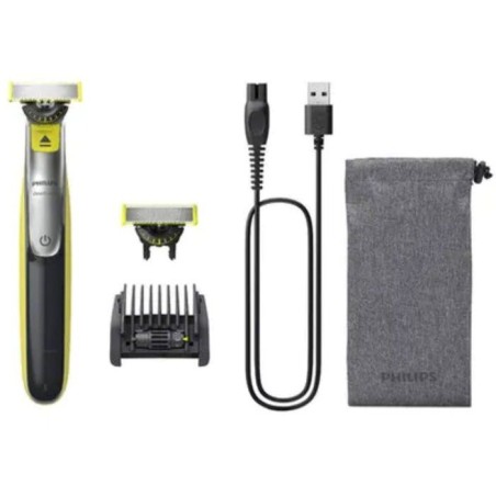 Manche OneBlade Visage 360 - PHILIPS - QP2734/31 - 2 lames - sabot 5 e