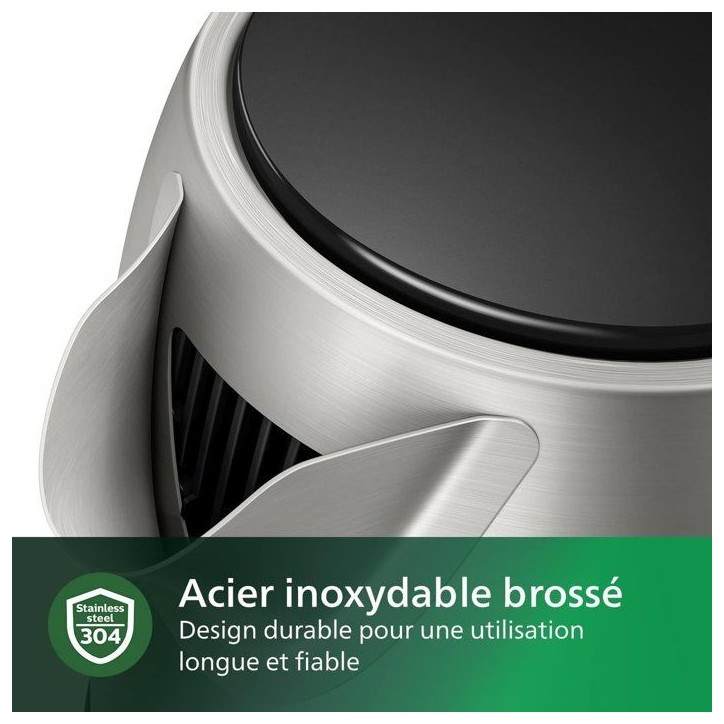 Bouilloire électrique - PHILIPS - HD9350/90 - Collection Métal - 1.7L - 2200W - Inox