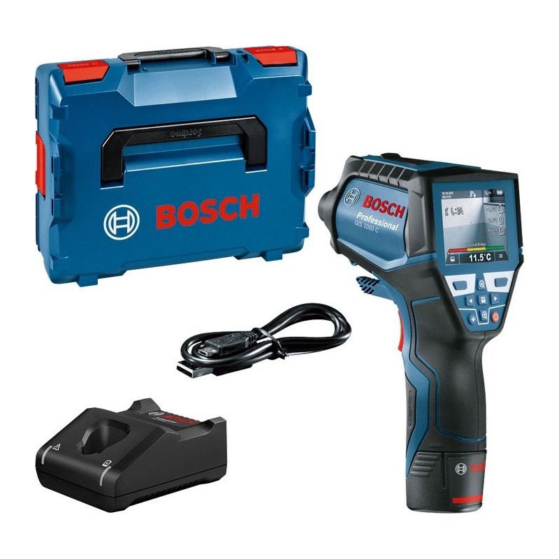 Détecteur thermique Bosch Professional GIS 1000 C avec batterie 12V 2 Détecteur thermique Bosch Professional GIS 1000 C avec batterie 12V 2