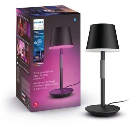 Lampe a poser LED mobile - PHILIPS HUE - Go - lumiere blanche et color