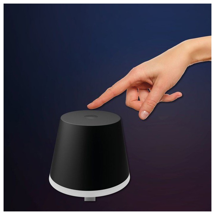 Lampe a poser LED mobile - PHILIPS HUE - Go - lumiere blanche et colorée - portable - noir