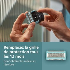 Lame de rechange tondeuse corps - PHILIPS - BG2010/43 - grille intégr