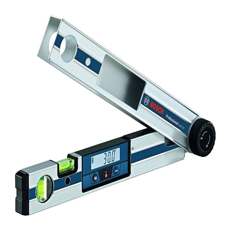 Mesureur d'angle - BOSCH - GAM 220 Professional - Précision ±0,1° - Mesureur d'angle - BOSCH - GAM 220 Professional - Précision ±0,1° -