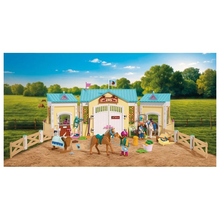 PLAYMOBIL I love horses 72127 Grand centre équestre & 2 chevaux