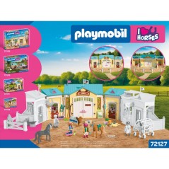 PLAYMOBIL I love horses 72127 Grand centre équestre & 2 chevaux