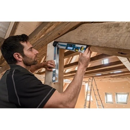 Mesureur d'angle - BOSCH - GAM 220 Professional - Précision ±0,1° - Longueur 40 cm - Plage 0-220°