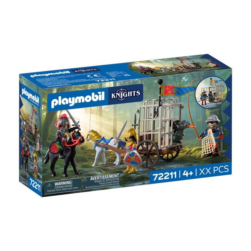 PLAYMOBIL Adventure 72211 Capture d'un dragonneau